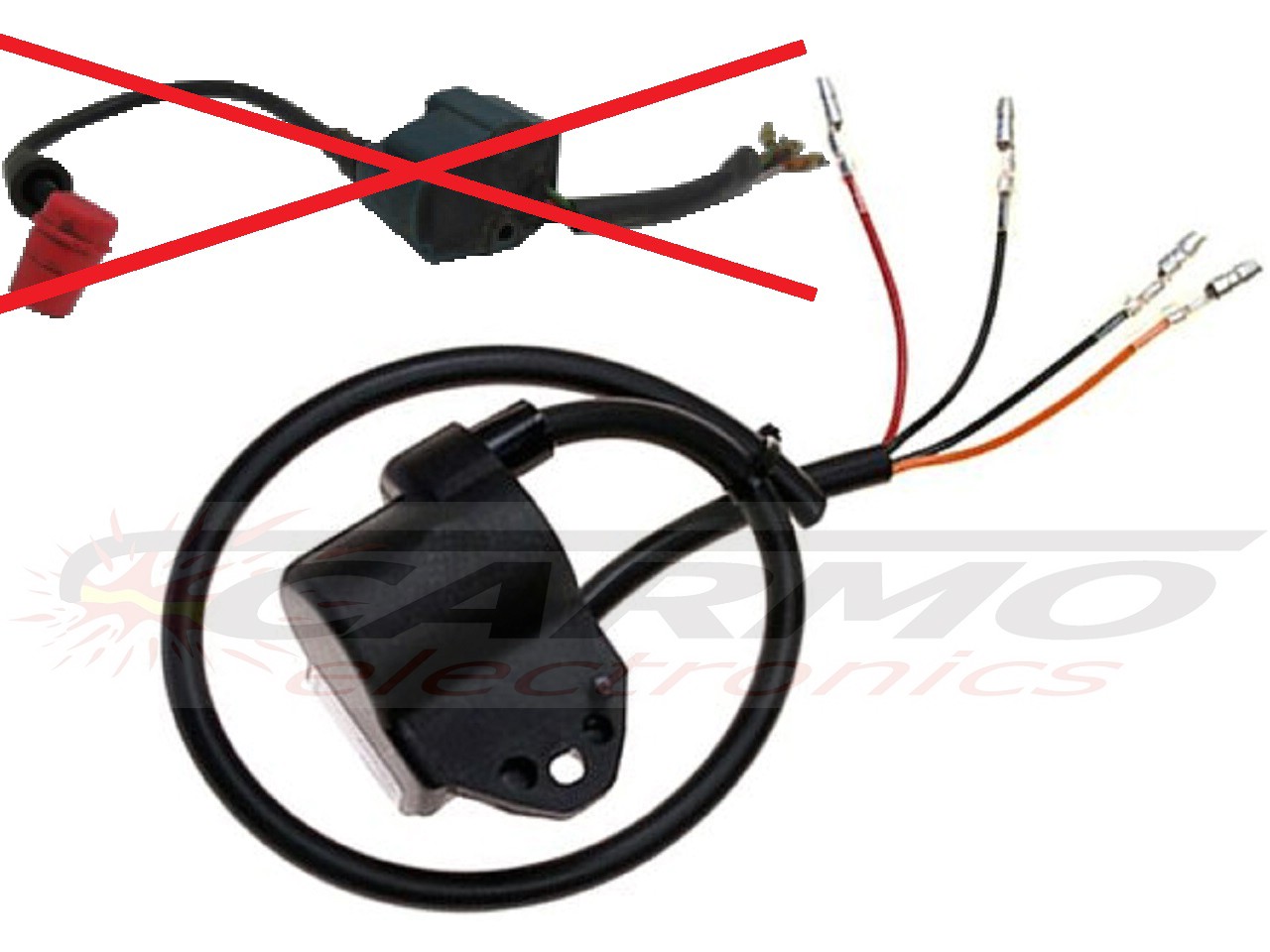 Aprilia KTM Husqvarna ignition coil CDI Box (CARCD50051, 54631606100, TM 14-04, TM 14-07, TM 14-06) - Click Image to Close