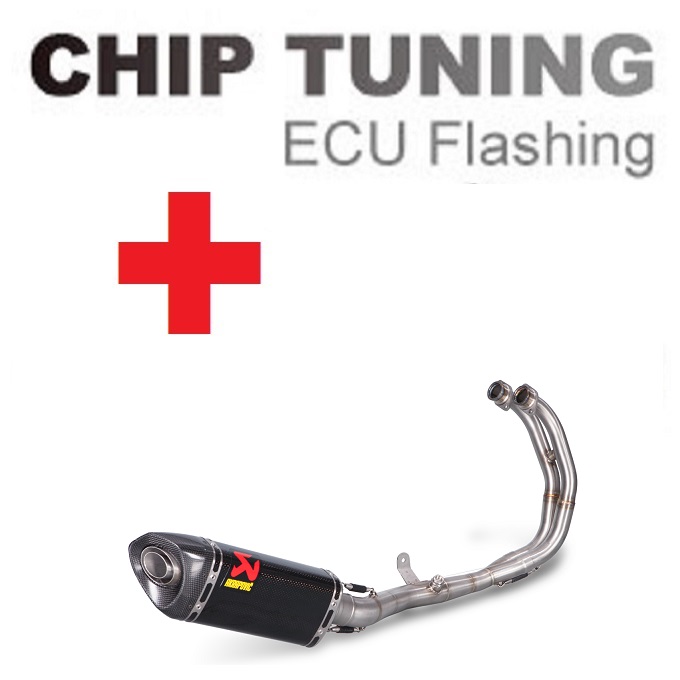 Yamaha R3 / MT-03 2015-2024 High Performance ECU Flash tuning + Akrapovic S-Y3R1-APC (Stage 3) - Click Image to Close