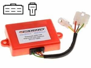 Kawasaki ZZR1100 ZX-11 ZX1100 Ninja igniter ignition module CDI TCI Box 21119-1284, 131800-0160